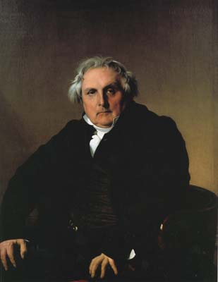 Jean Auguste Dominique Ingres Portrait of Luis-Franqois Bertin (mk04)